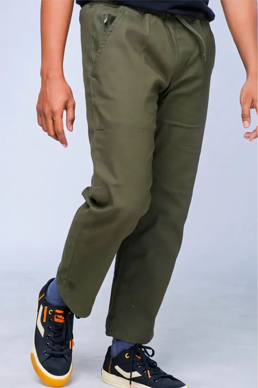 Sirwal Chino Pants - Green Army