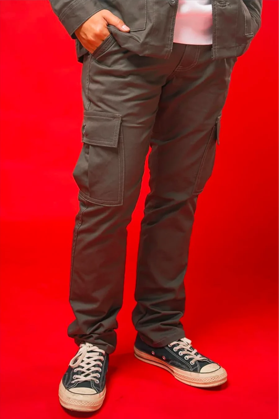 Denver Dark Grey Cargo