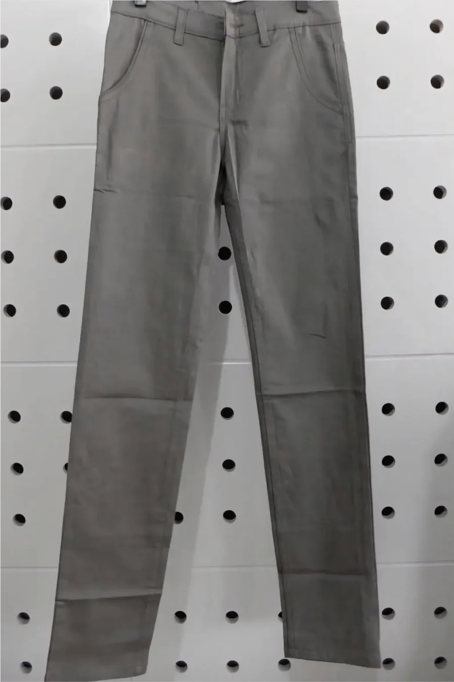 CUSTOM - Grey Chino Pants