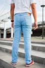 CUSTOM - Indigo Light Blue Jeans