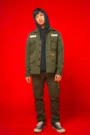 CUSTOM - Joe Jacket Green Army