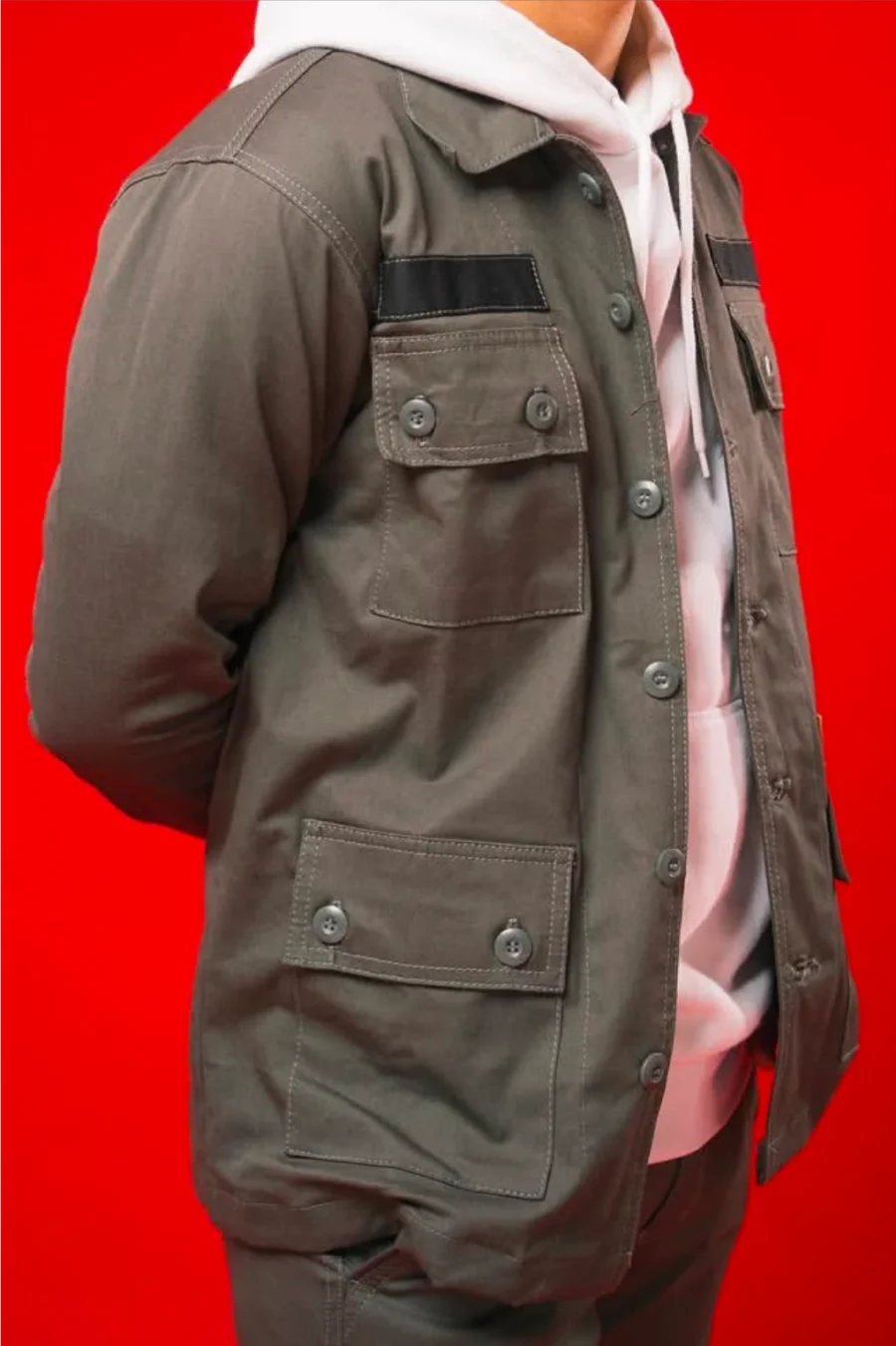 CUSTOM - Joe Jacket Dark Grey